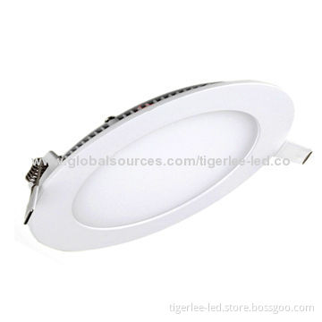 SAA, LED downlight with Epistar SMD2835 chip, round shape, super slim, AC100-240V
